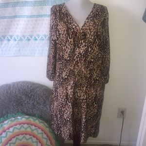 Leopard dress